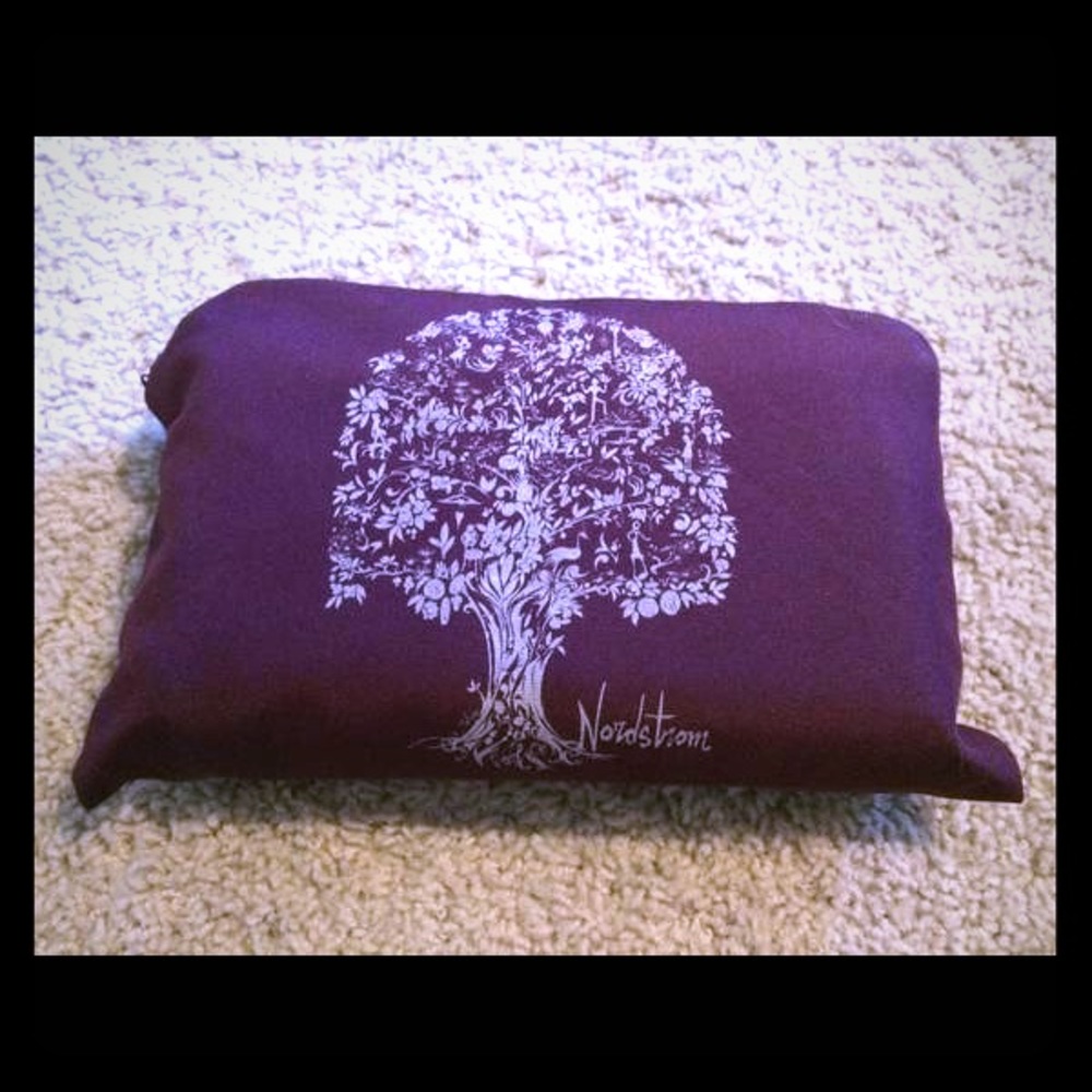 Nordstrom purple bag